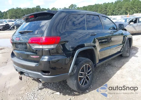 2017 Jeep Grand Cherokee Trailhawk 4X4 z USA, uszkodzony, nr VIN 1C4RJFLT3HC678457